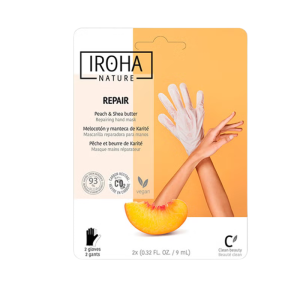 GUANTES MASCARILLA REPARADORES CON MELOCOTON